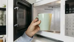 Few people know this, but heating water or milk in the microwave oven can be inappropriate.